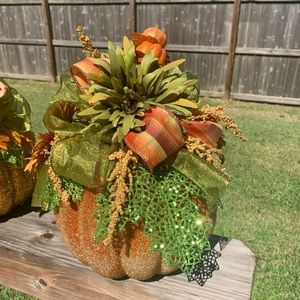 Pumpkin decor